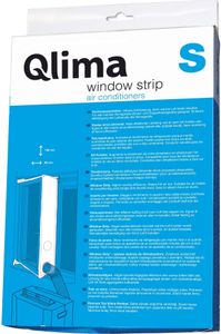Qlima Airco window fitting kit Universeel 130x90cm S wit 8713508746173