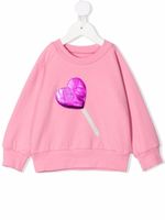 WAUW CAPOW by BANGBANG sweat Sweetheart à logo - Rose