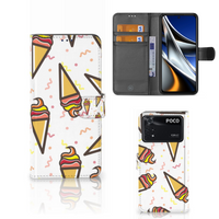 Xiaomi Poco X4 Pro 5G Book Cover Icecream - thumbnail