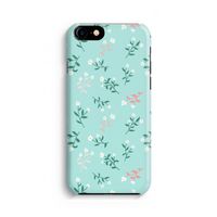 Small white flowers: Volledig geprint iPhone SE 2020 Hoesje