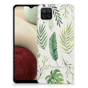 Samsung Galaxy A12 TPU Case Leaves