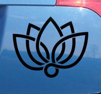 Autosticker Lotusbloem