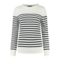 Travelin&apos; Women - round neck - Wit - Maat M