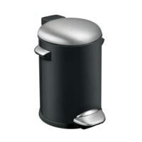 EKO pedaalemmer vepa bins belle deluxe zwart 3l