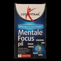 Lucovitaal Mentale focus pil 20 Tabletten