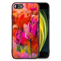 Kleurrijke Telefoonhoesje iPhone SE 2022 | SE 2020 | 7/8 Tulips