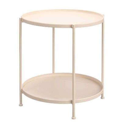 Bijzettafel Gift Decor Beige 47,5 x 47,5 x 53 cm