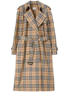 Burberry trench à motif Vintage Check - Tons neutres