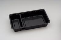 bakje PS A20+1 205x122x36mm zwart 250 stuks