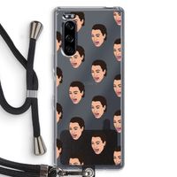 Ugly Cry Call: Sony Xperia 5 Transparant Hoesje met koord