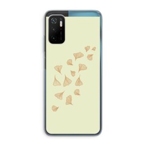 Falling Leaves: Xiaomi Poco M3 Pro 5G Transparant Hoesje