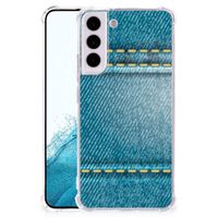 Samsung Galaxy S22 Anti Shock Bumper Case Jeans