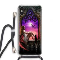 Kinderen van de nacht: iPhone X Transparant Hoesje met koord