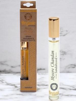 Mysore Chandan Sandelhout Kamerspray - Natuurlijke verzorgingsproducten - Spiritueelboek.nl
