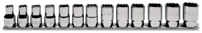 Beta 13-delige set dopsleutels twaalfkant (art. 920B) met support 920B/SB13 - 009200140