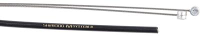 SHIMANO remkabelset mtb rvs zwart