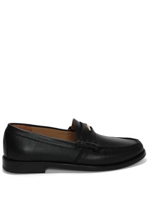 RHUDE mocassins en cuir à entaille penny - Noir