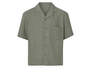 esmara Men Heren overhemd (Groen, M)