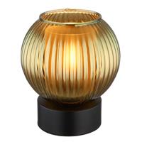 Globo TafellampZumba groen glas Ø 15cm - 15638TG