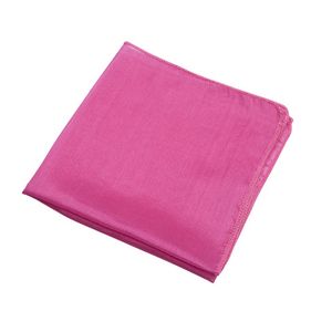 Doek van biologische zijde, roze Maat: l 87 x b 87 cm