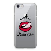 Badass Babes Club: iPhone 8 Transparant Hoesje