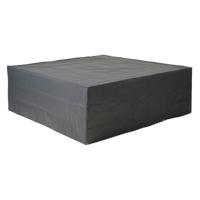 Nature Beschermhoes/afdekhoes - loungeset - grijs - 200 x 70 cm - lounge bescherming