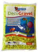 Superfish Deco Grind Neon Geel 1kg - Veilige aquariumbodem, Stabiel & Levendig