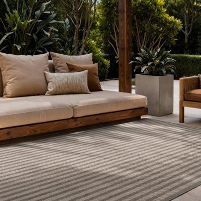 Vloerkleed Linley Rechthoekig - Grijs Wit 300x200cm - Polypropyleen - Dekbed-Discounter.nl