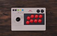 8Bitdo Arcade Stick Grijs Bluetooth/USB Joystick Analoog/digitaal Nintendo Switch, Nintendo Switch Lite, PC - thumbnail