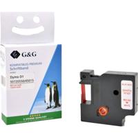 G&G Labeltape Tekstkleur: Zwart