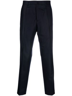 Dell'oglio pantalon de costume à coupe fuselée - Bleu