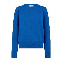 FreeQuent - Blauw | Dames | Trui | Blauw | XXL | regular | Kamst mode FreeQuent - Blauw | Dames | Trui | Blauw | XXL | regular | Kamst mode