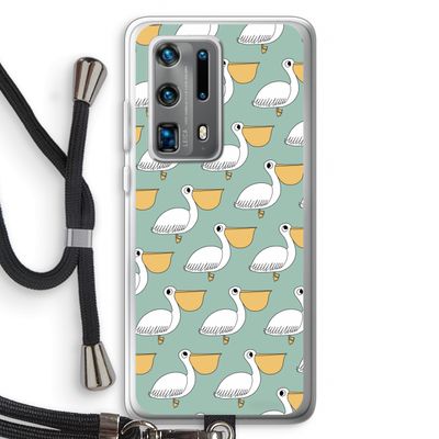 Pelican: Huawei P40 Pro Plus Transparant Hoesje met koord