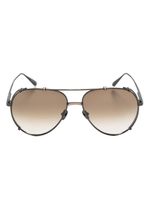 Linda Farrow pilot-frame tinted sunglasses - Noir - thumbnail