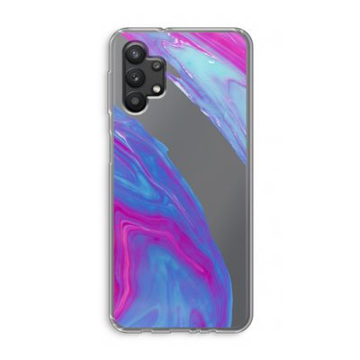 Zweverige regenboog: Samsung Galaxy A32 5G Transparant Hoesje