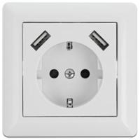 USB A inbouw stopcontact