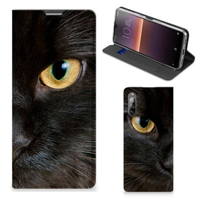 Sony Xperia L4 | Hoesje maken | Zwarte Kat