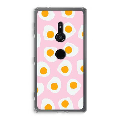 Dancing eggs: Sony Xperia XZ2 Transparant Hoesje