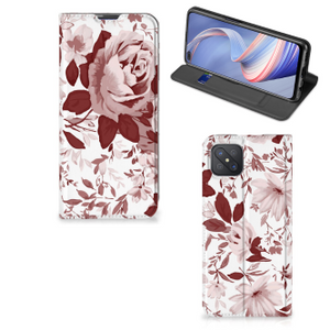 Bookcase OPPO Reno4 Z 5G Watercolor Flowers