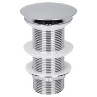 Differnz afvoerplug always open | L | chroom | 72mm