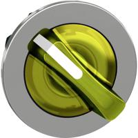 Schneider Electric ZB4FK1483 ZB4FK1483 Plat, Terugstelbaar (Ø) 30.5 mm Chroom, Geel 1 stuk(s)