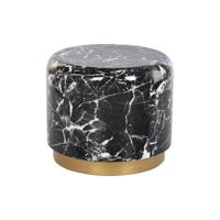 Bijzettafel DKD Home Decor Zwart Ijzer 50 x 50 x 45 cm