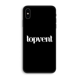 Topvent Zwart: iPhone XS Biologisch afbreekbaar hoesje