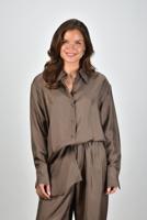 RÓHE blouse 415-19-085 taupe