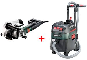 Metabo MFE 40 Muursleuffrees 1900 watt 40mm diepte met 125mm schijven + ASR 35 L ACP Bouwstofzuiger