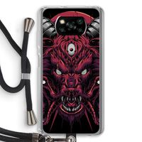 Hell Hound and Serpents: Xiaomi Poco X3 NFC Transparant Hoesje met koord