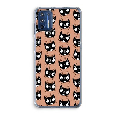 Kat: Motorola Moto G9 Plus Transparant Hoesje