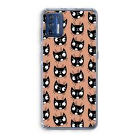 Kat: Motorola Moto G9 Plus Transparant Hoesje