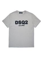 DSQUARED2 KIDS t-shirt en coton à logo imprimé - Gris