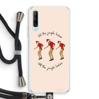Jingle Ladies: Huawei P Smart Pro Transparant Hoesje met koord